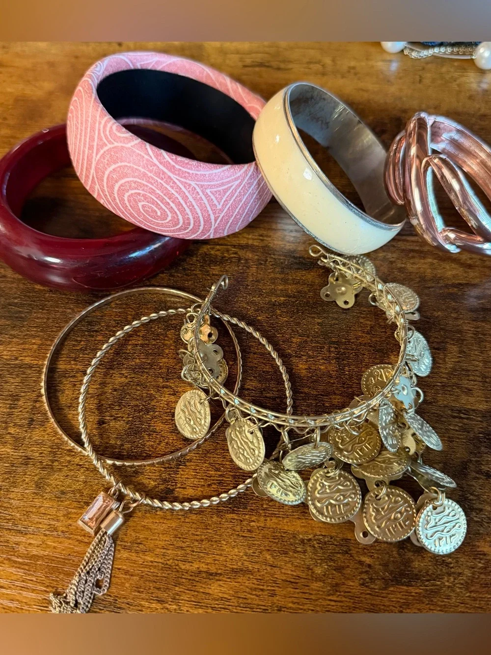 Large Mixed Bundle of Bracelets & Bangles
